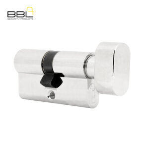 BBL 60MM Nickel Knob Euro Profile Cylinder
